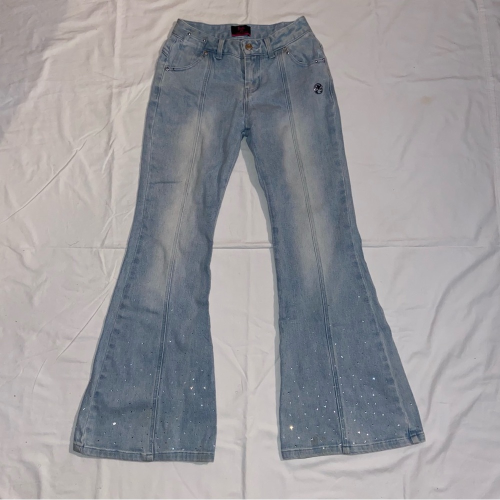 Barbie Light Designer Blue Flare Jeans